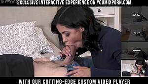 Youmixporn Interactive Hardcore Interracial Fuck - Big Ass Ebony Enchantress Canela Skin Fucks For Free Shoes And Gets Cum On Her Feet