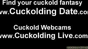 Wife Humiliates Cuckold Husband In POV Femdom BDSM Game With Fetish Elements