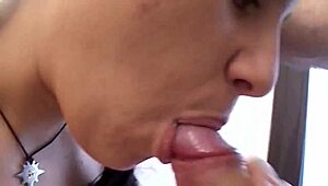 Cat washing leads to bathroom sex 😺