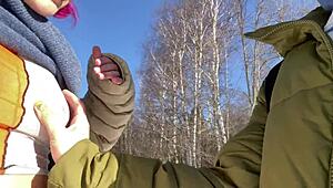 hungry petite agrees to pov blowjob, missionary, cowgirl, doggystyle with creampie on tight ass