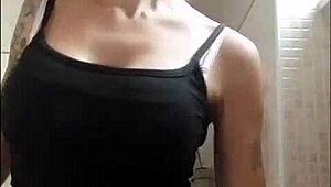 Yo, check this pantyhose sexy hot milf on hidden cam in toilet! 😍