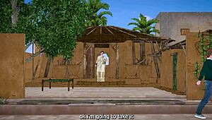 Criminal catches desi bhabhi fingering herself and bangs her hard afterward