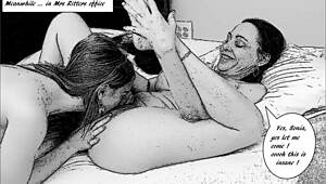 judith loves licking cartoon pussy