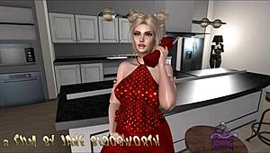 Tranny Slut Craves Extra Meat in Wild 3D Action. Loves Monster Cock!