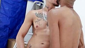 me and friends bathing and fucking