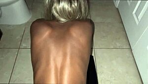 ebony cum slut gets fucked in her ass