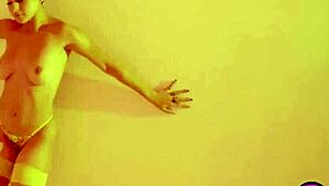 Amazing latina teen mia valentine poses with her big ass