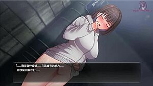 Oh Wow! Anime Girl Exposes Herself By The Pole And Gets So Turned On!