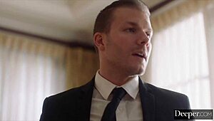 Deeper Submissive Secretary Demi Gets Dominated & Spanked