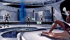 What’s behind this shemale sexbot in 3D animation teaser?