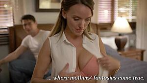 Hot mom bangs her stepson's best buddy