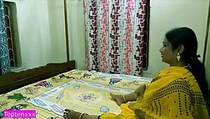 I’m just a teen, but this Indian milf aunty craves me!