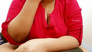 Hé, akarsz bekukkantani ebbe a szexi nyugat-bengáli bhabhi-ba, aki villogtatja a nagy cicijét?