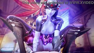 Femme Fatale Shines in 3D PMV HMV 02