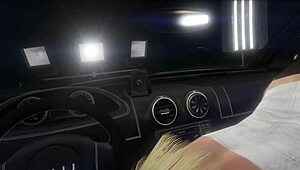 gta 5 story of a first-person hooker pickup in car