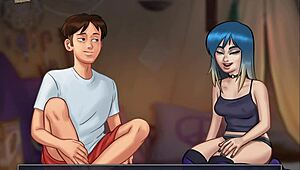 I can't believe Summertime Saga 164 got me hooked again