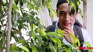 ivy lebelle, the ultimate cougar, seduces a young 18+ stud with her peeing tom pussy bomb.