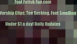 Lick Tiny Toes In Foot Fetish
