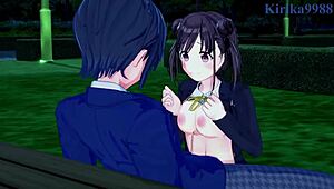 Juri Saijo and Chiyoko Sonoda engage in intense sex in this hentai