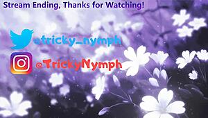 Rave Slut Cumming Live On Stream