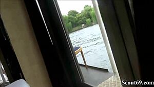 German ex-girlfriend drilled hard by monster cock in homemade sextape