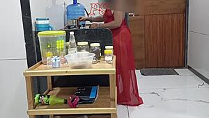 Rohit Pounds Ajay’s Wife Soni Hard in Kitchen While Ajay’s at Office