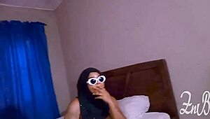 Zainab and Blacka Engage in Lesbian Dress Play