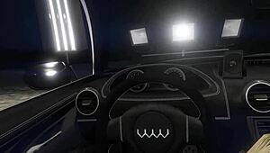 gta 5 story of a first-person hooker pickup in car