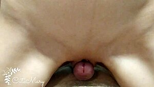 Grinding Wet Pussy Of Step Sister