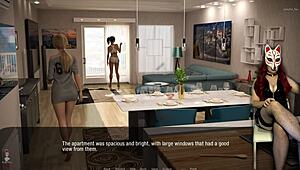 kate 28 shows off legs in upskirt anime roleplay game