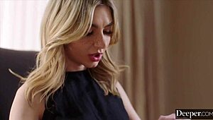 Deeper Submissive Secretary Demi Gets Dominated & Spanked