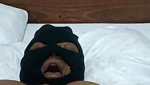 Big Tits Ebony Toys Herself