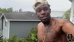 inked kinky wild getting banged in group action