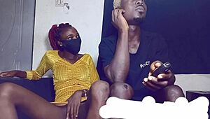 My Step Sister Seduced Me to Suck and Fuck Her While Watching TV