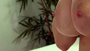 Blonde With Huge Tits Gets Ass Fucked