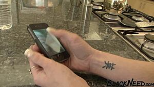 step daughter and step mom taking bbc deep 😍