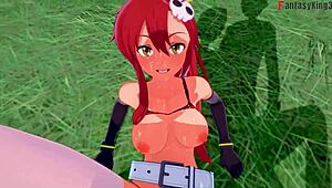 Yoko littner fucks in tengen toppa gurren lagann pov fantasy