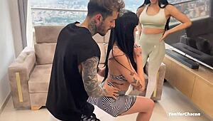 Hot Latinas Fuck Trainer