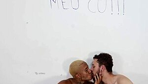 Interracial Gay Blowjob Part Two
