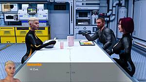 Explore the anime hentai adventures in Through Spacetime 3