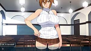 Kanobitch becomes slut in episode 13