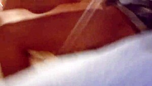 Risky Handjob for Hot Brunette at Bus Stop in Public!