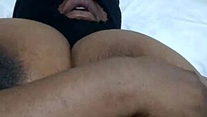 Big Tits Ebony Toys Herself