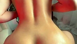 I can't take it anymore; your deep strokes made my little pussy so creamy.