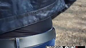 Katarina gets picked up and fucked in public, he says.