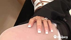 Horny Italian milf craves that deep, intense anal pounding every time