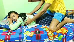 Village Girl's Tight Pussy Drilled Rough in Homemade Clip