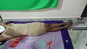 Indian Housewife Fireaggain in Steamy Bedroom Sex with Young Friend