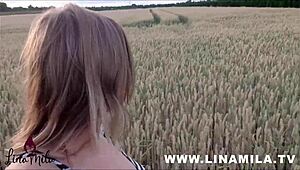 Shy Girl Enjoys Outdoor Adventure with Friend