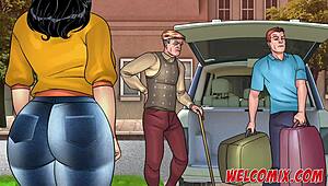 Pops the Old Pervert Sneaks as Unwelcome Guest